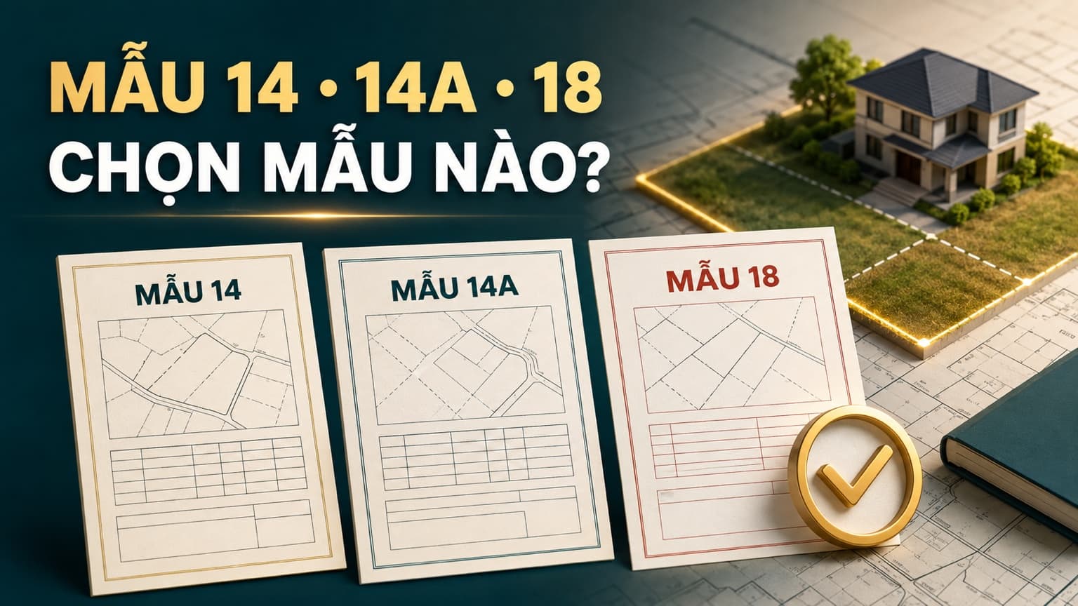 Cách chọn Mẫu 14, 14a Phú Thọ và Mẫu 18 đăng ký đất đai theo QĐ 33/2026/QĐ-UBND tỉnh Phú Thọ & NĐ 151/2025/NĐ-CP